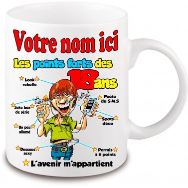 Mug Cadeau Anniversaire 40 Ans impression artisanale française en  Nouvelle-Aquitaine