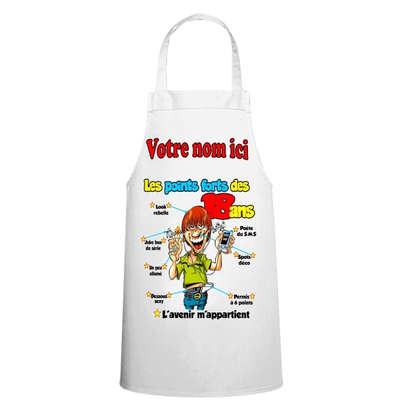 Tablier Anniversaire