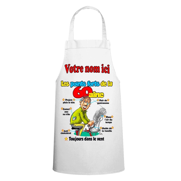 Tablier de Cuisine Homme Humour