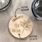 Tisanière avec infuseur de thé à personnaliser