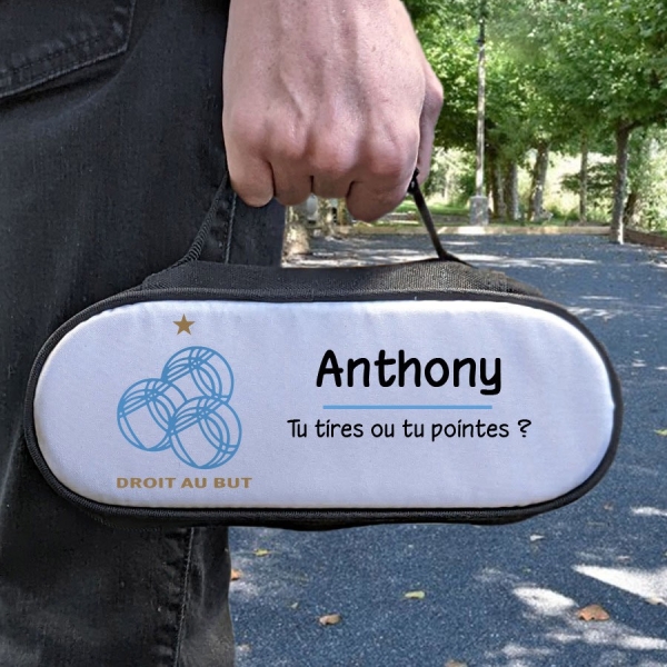 Sacoche pour pétanque personnalisée - Droit au but