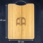 Planche à découper Initiale personnalisée