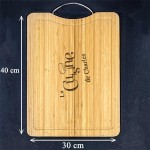 Planche à découper La cuisine de personnalisée