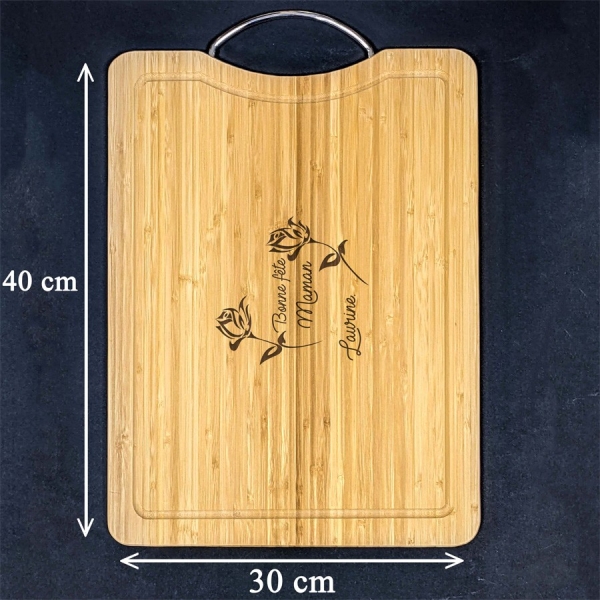 Planche à découper Maman personnalisée