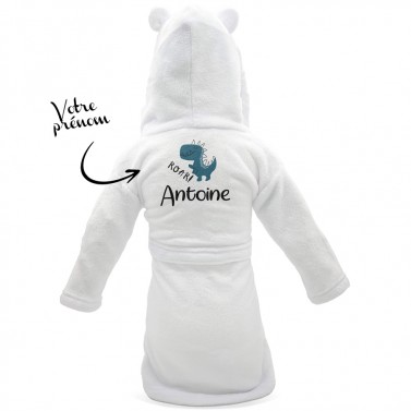 Peignoir Bebe Personnalise Avec Votre Prenom Kdo Magic