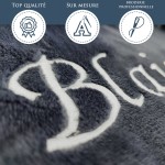 Peignoir enfant gris personnalisé