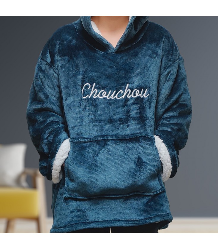 Mnsruu Couverture à Capuche Pour Enfants - Panda Mignon - Ours En