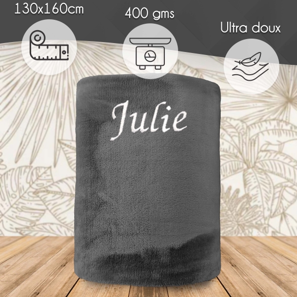 Plaid Polaire 130x160 personnalisé