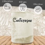 Plaid Polaire 130x160 personnalisé