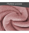 Plaid Polaire rose 130x160 personnalisé