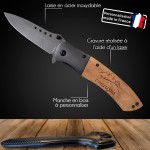 Couteau sécurité étoile personnalisé