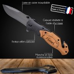 Couteau pliant personnalisé