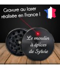 Grinder relief personnalisable - 3 coloris - Modèle Texte