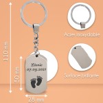 Porte-clés métal personnalisé - Modèle Enfant