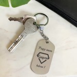 Porte-clés métal personnalisé - Modèle Super