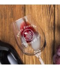 Verre de Vin gravé "Domaine Viticole"