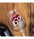 Verres à vin Anniversaire gravés