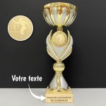 Coupe or et argent personnalisée - Modèle Pétanque
