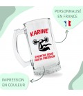 Chope à bière personnalisée - Modèle année