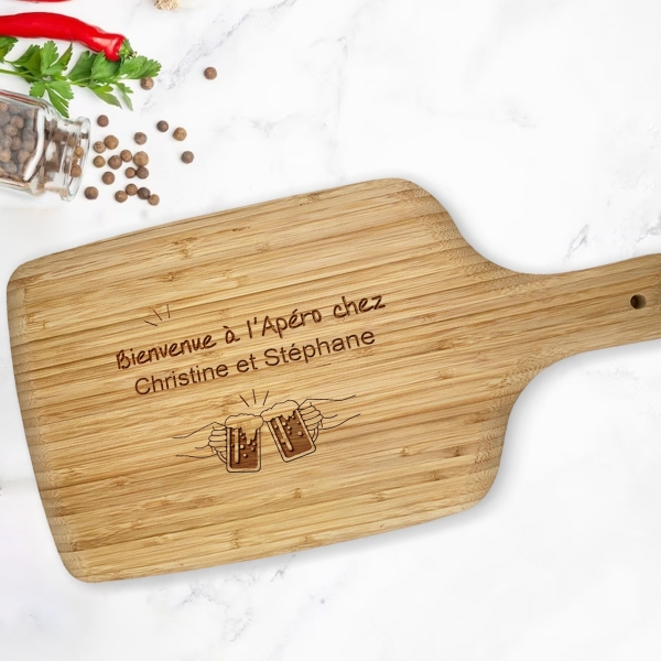 Planche apéritive personnalisée – Modèle Apéro