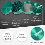 Grinder personnalisable - 3 coloris - Modèle Texte