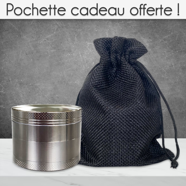 Grinder personnalisable - 3 coloris - Modèle Texte