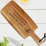 Planche apéro personnalisable avec votre texte