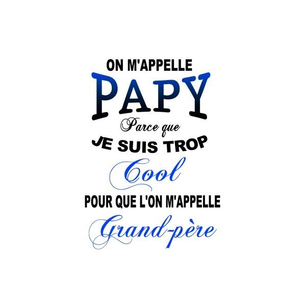 T-Shirt homme "Papy cool"