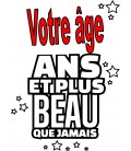 Tee Shirt "Plus beau que jamais"