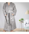Peignoir de chambre femme brodé