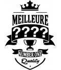 Tee Shirt "Meilleure"