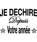 Tee Shirt "Je déchire"