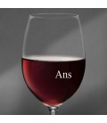 Verres à vin Anniversaire gravés