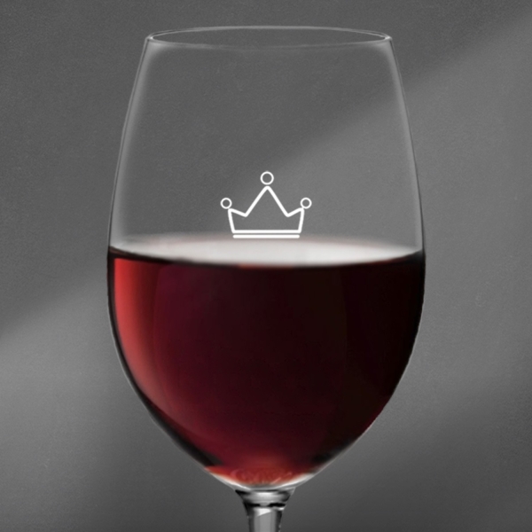 Verre à vin personnalisé "Retraite"