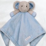 Doudou personnalisé Elephant bleu