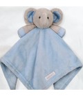 Doudou personnalisé Elephant bleu