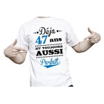 Tee Shirt "Toujours aussi parfait"