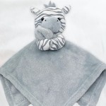 Doudou zèbre personnalisé - Prénom brodé