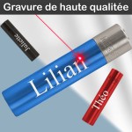 Briquet clipper noir personnalisé