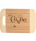 Planche à découper personnalisée "La Cuisine de "