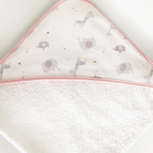 Sortie de bain brodée