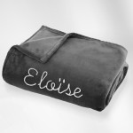 Plaid microfibre 125x150 personnalisé