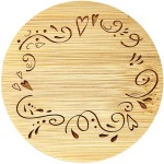 Bougie coeur personnalisée