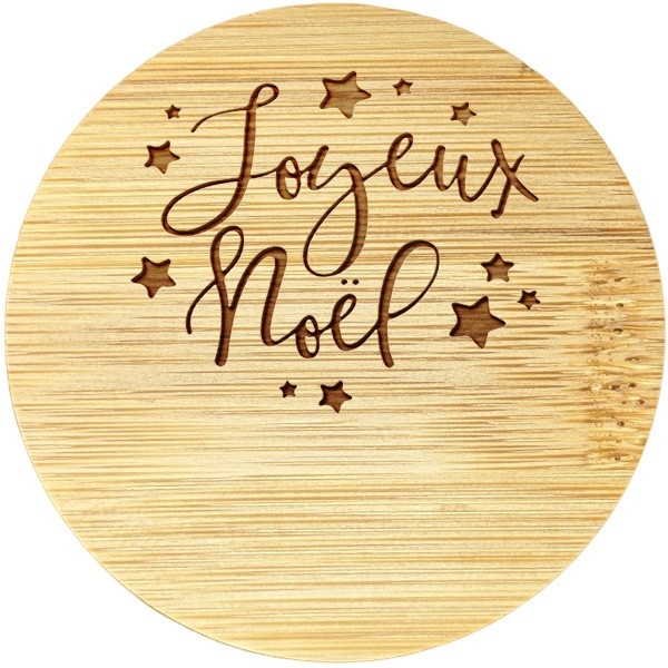 Bougie double coeur personnalisée