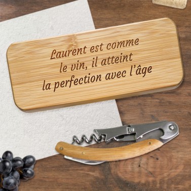 Tire Bouchon sommelier à Graver