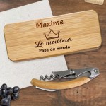 Tire Bouchon et son coffret personnalisable fête des pères