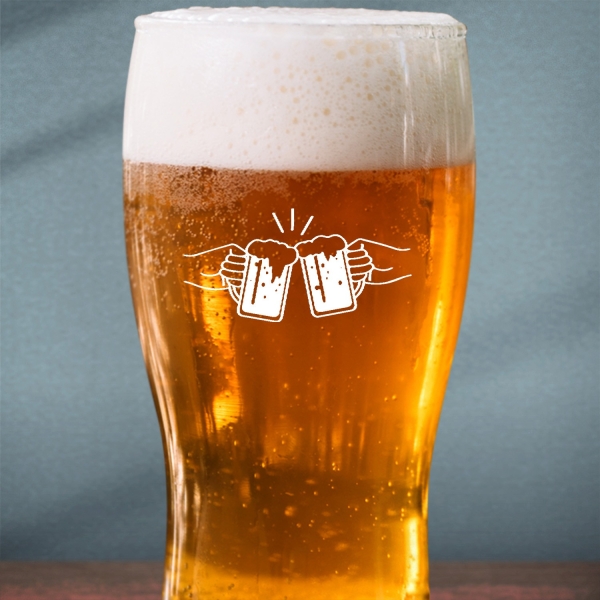 Verre à bière personnalisé - Modèle à la tienne