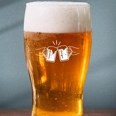 Verre à bière personnalisé - Modèle à la tienne