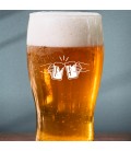 Verre à bière personnalisé - Modèle à la tienne