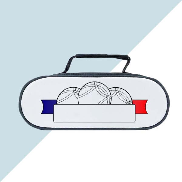 Sacoche pour pétanque personnalisée - Bannière France